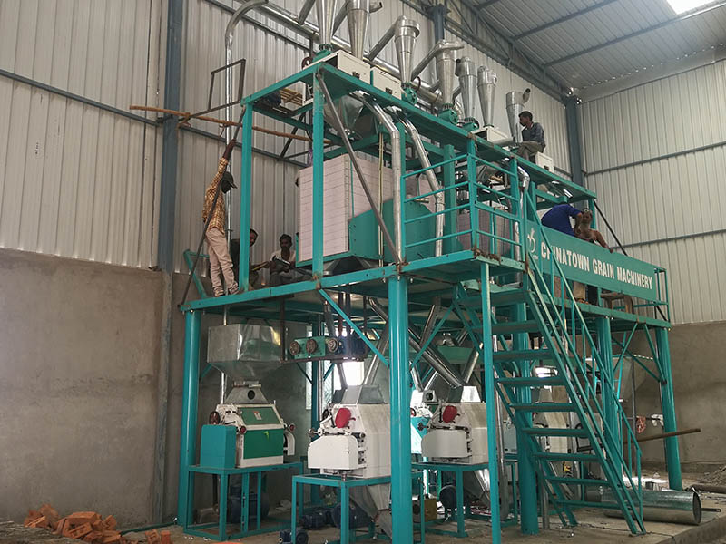 Compact Corn flour Mill-2