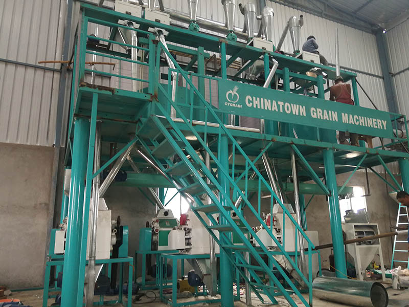 Compact Corn flour Mill-3